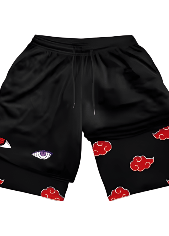 Anime Naruto Gym Shorts