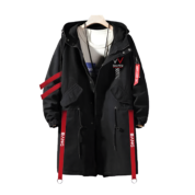 Anime Arknights W Hooded Long Wind Coat