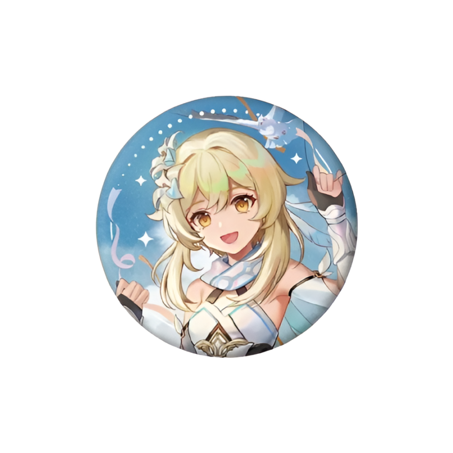 Anime Genshin Impact Lumine Badge