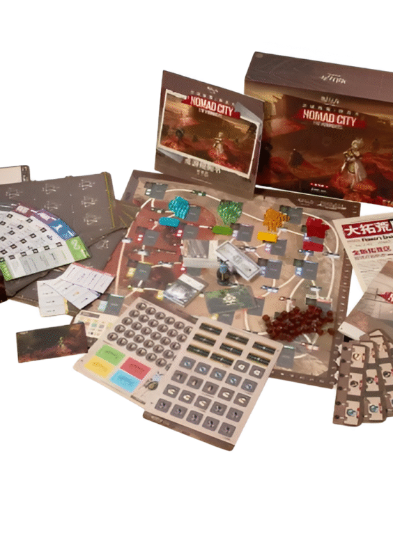 Anime Arknights Nomad City: The Founders Desktop Game Set