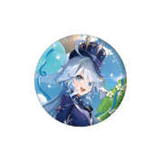 Genshin Impact Anime Furina Badge