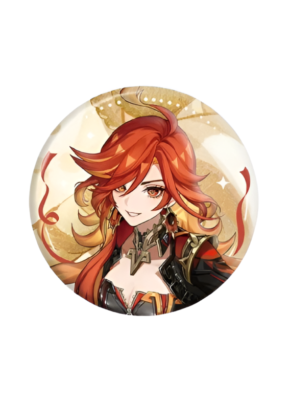 Anime Genshin Impact Mavuika Badge