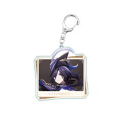 Anime Genshin Impact Clorinde Acrylic Keychain