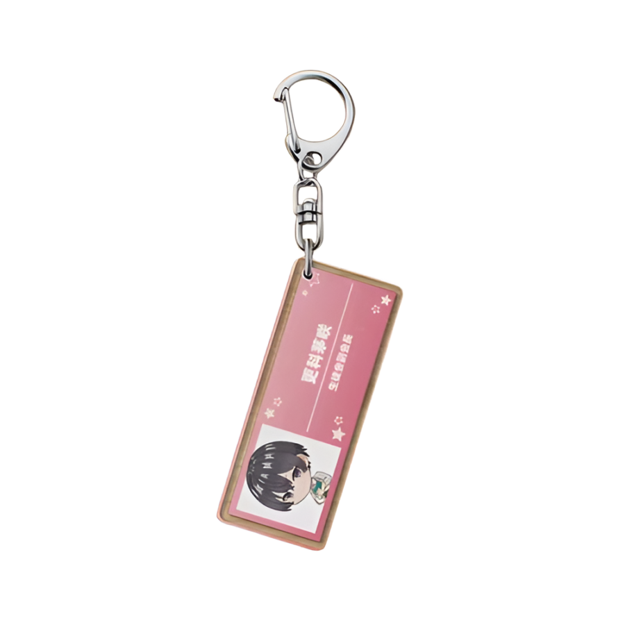 Alya Sometimes Hides Her Feelings In Russian Anime Chisaki Sarashina Keychain