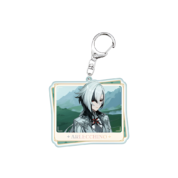 Anime Genshin Impact Arlecchino Acrylic Keychain