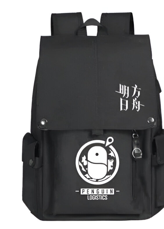 Anime Arknights Penguin Logistics School Backpack