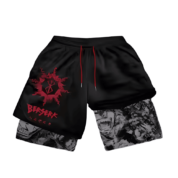Anime Naruto Berserk Gym Shorts