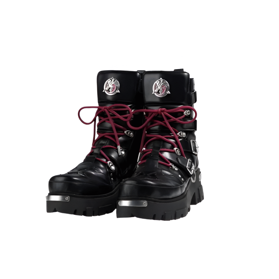 Anime Genshin Impact Wriothesley High Ankle Boots