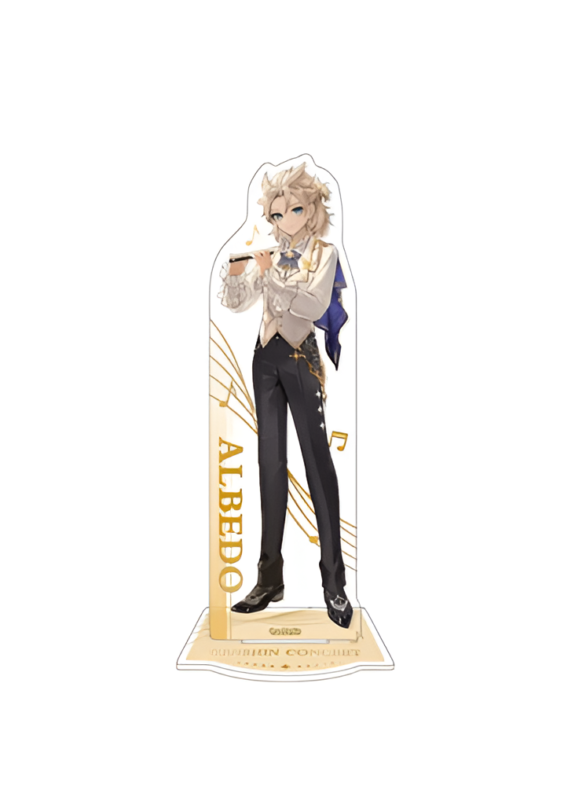 Genshin Impact Anime Albedo Acrylic Stand