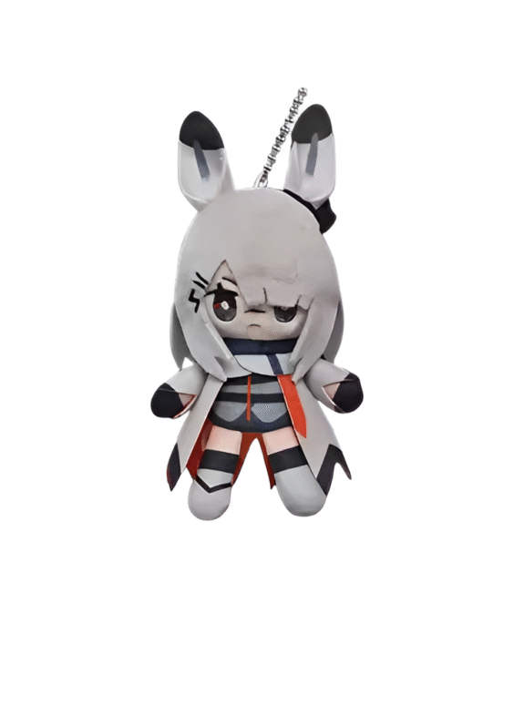 Anime Arknights FrostNova Plush Keychain Pendant