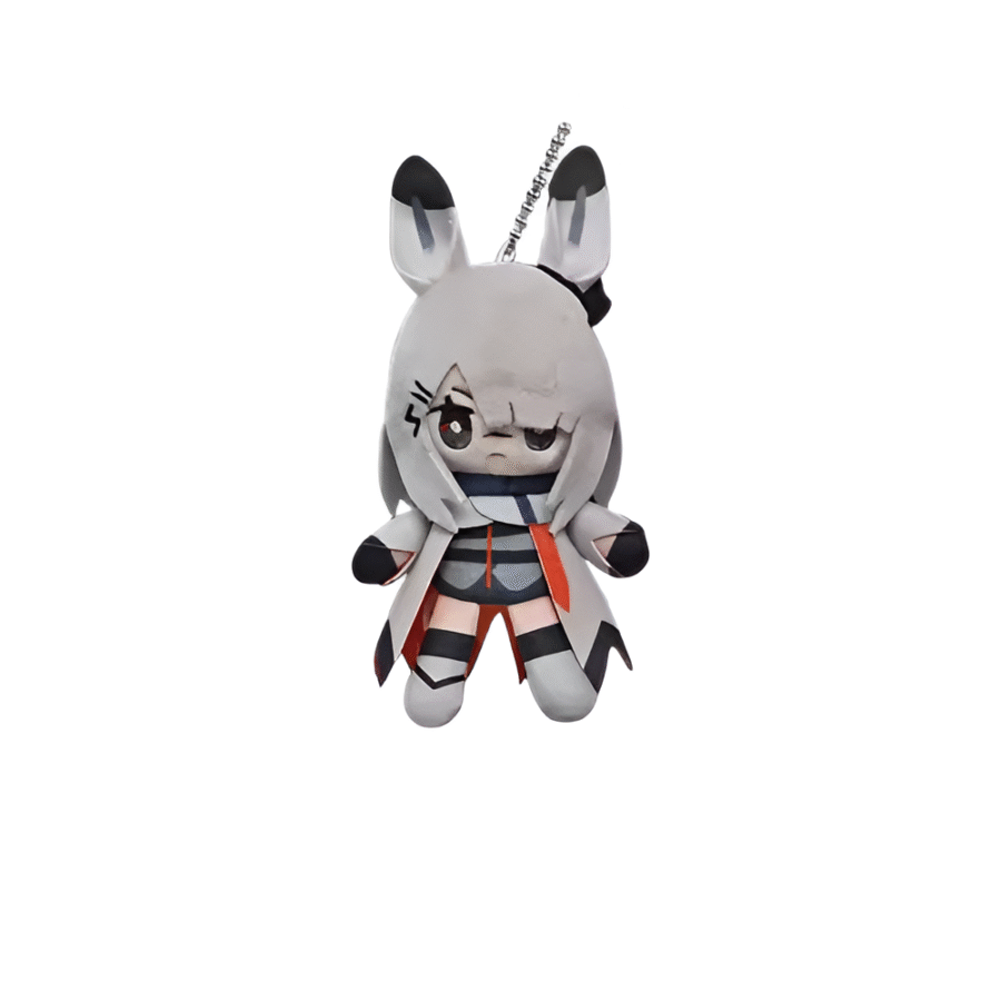 Anime Arknights FrostNova Plush Keychain Pendant