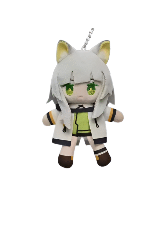 Anime Arknights Kaltsit Plush Keychain Pendant