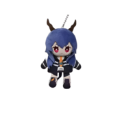 Anime Arknights Chen Plush Keychain Pendant