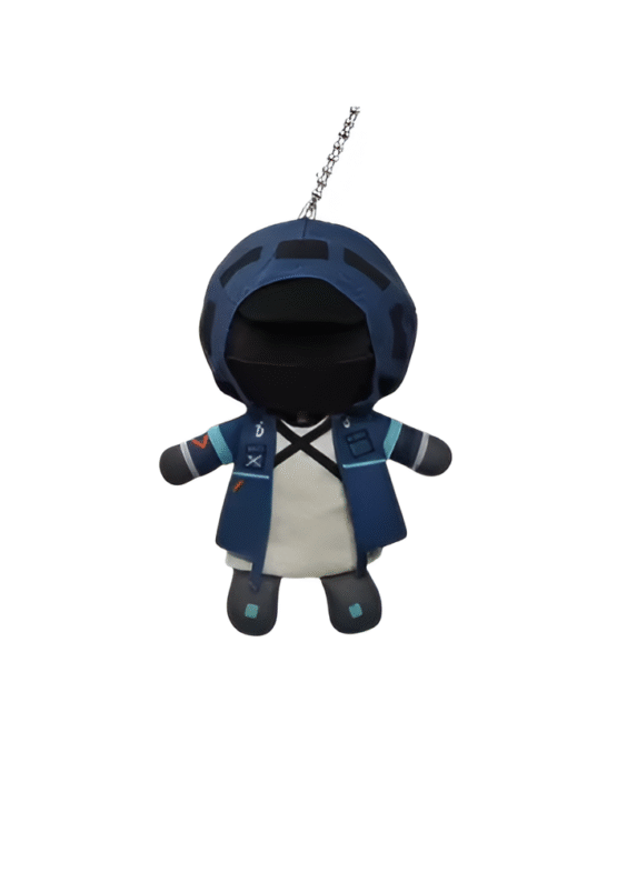 Anime Arknights Doctor Plush Keychain Pendant