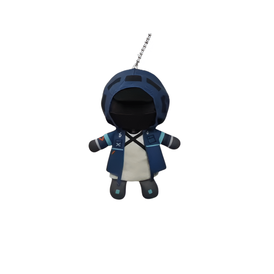 Anime Arknights Doctor Plush Keychain Pendant