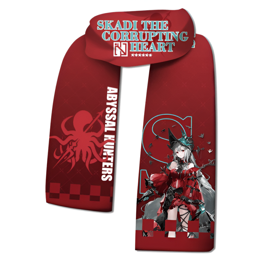 Anime Arknights Skadi The Corrupting Heart Warm Scarf