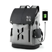 Arknights Anime Reunion Movement USB Port Backpack