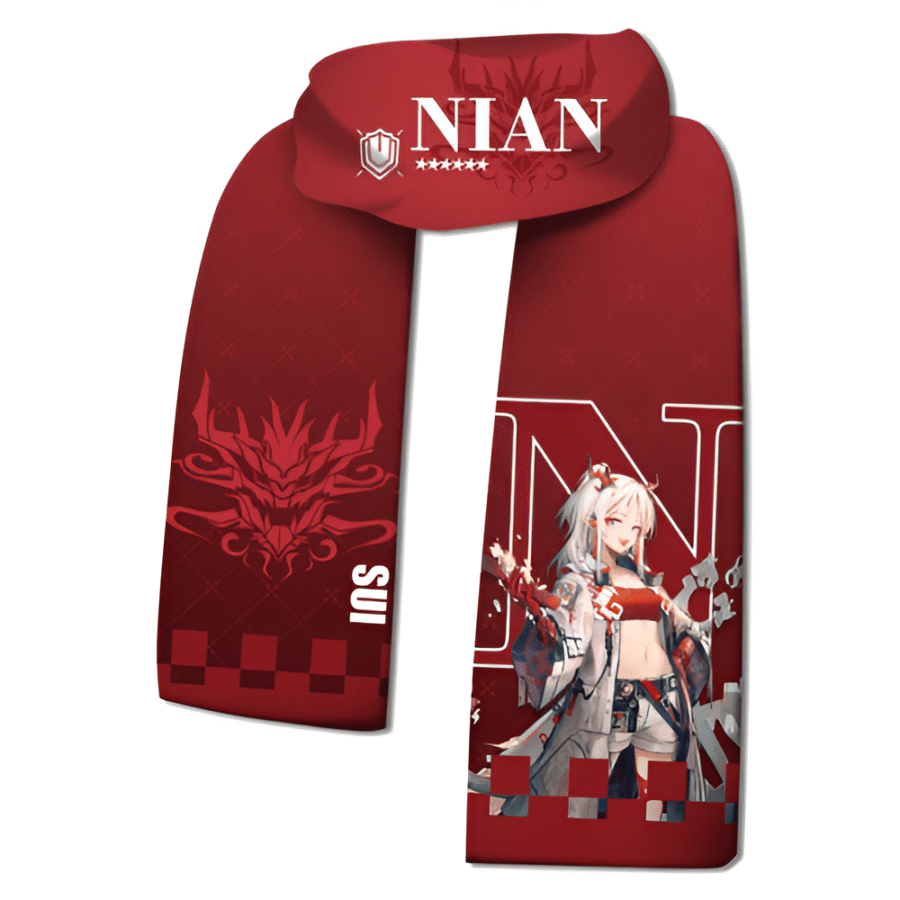 Anime Arknights Nian Warm Scarf