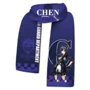 Anime Arknights Chen Warm Scarf