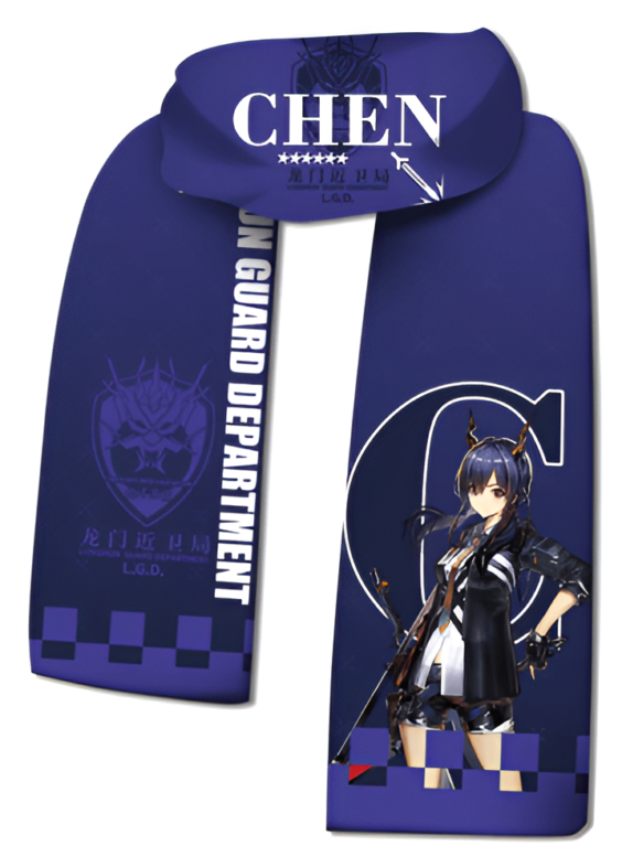 Anime Arknights Chen Warm Scarf