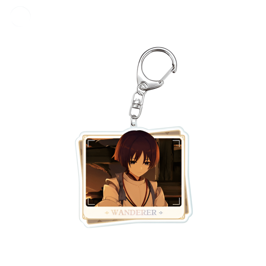 Anime Genshin Impact Wanderer Acrylic Keychain