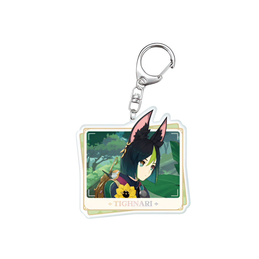 Anime Genshin Impact Tighnari Acrylic Keychain
