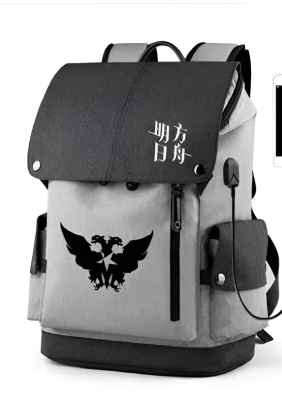Anime Arknights Ursus USB Port Backpack