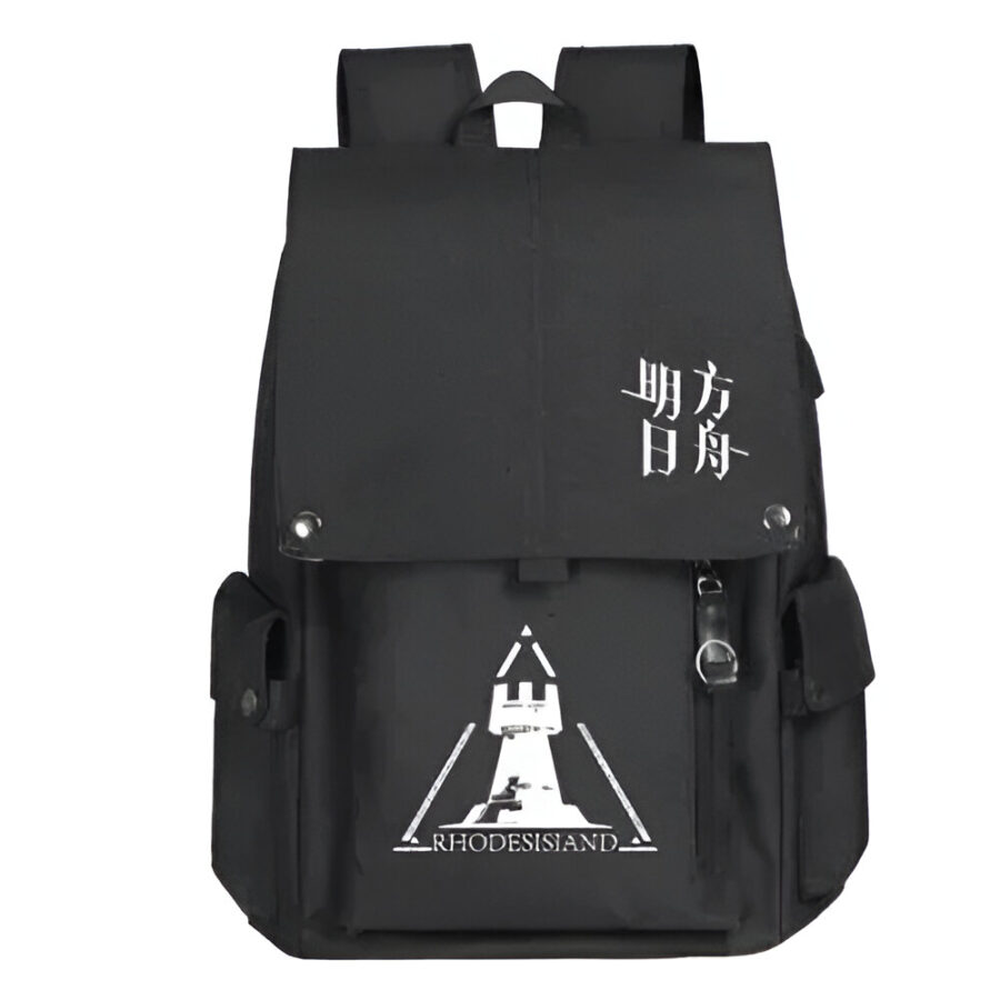 Anime Arknights Rhodes Island School Backpack