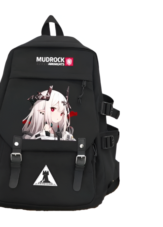 Anime Arknights Mudrock Printed Backpack