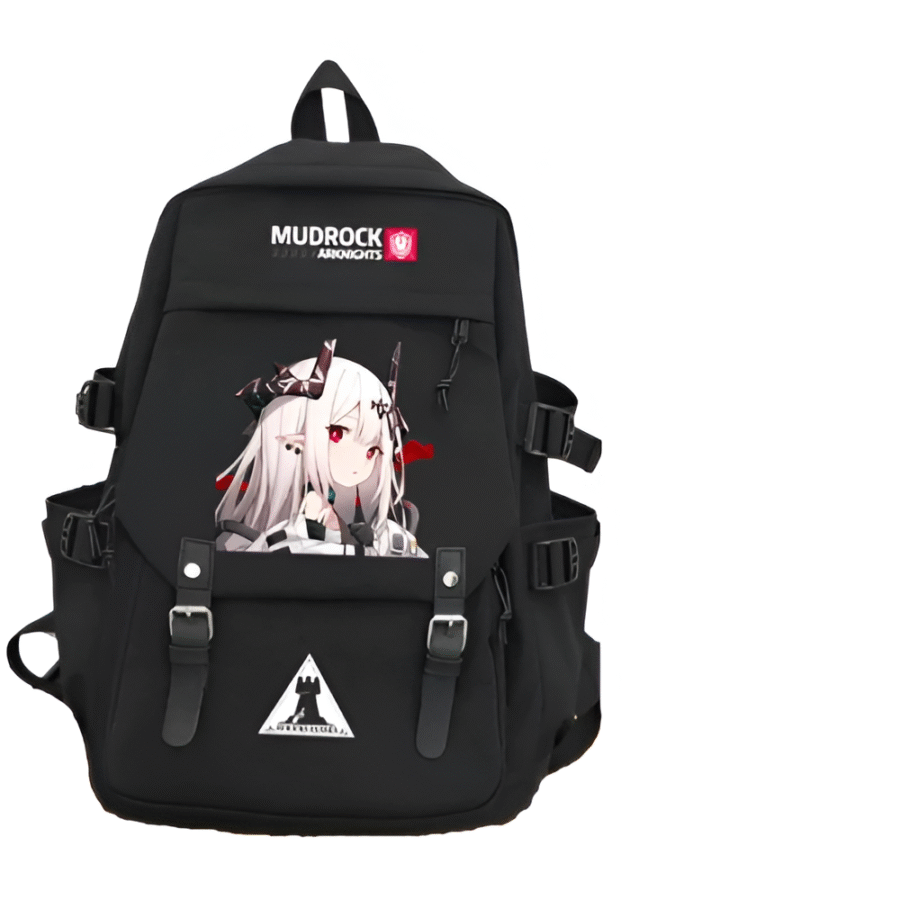 Anime Arknights Mudrock Printed Backpack