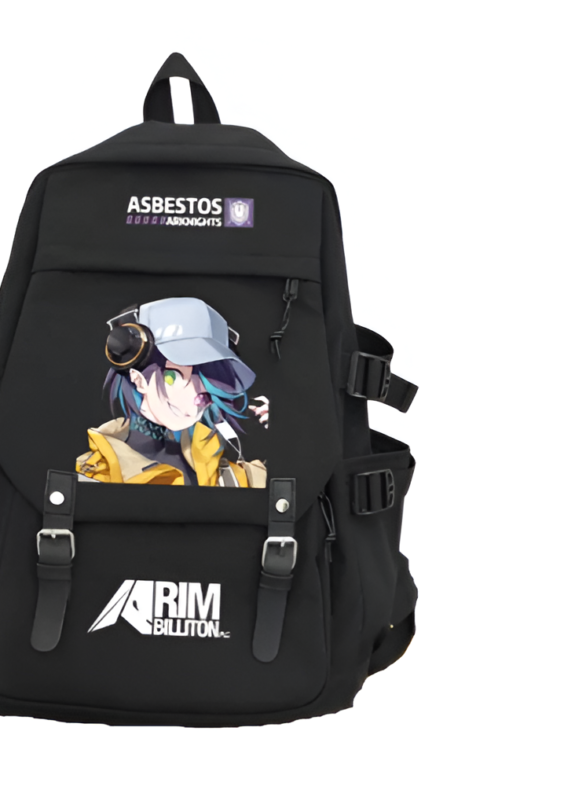 Anime Arknights Asbestos Printed Backpack