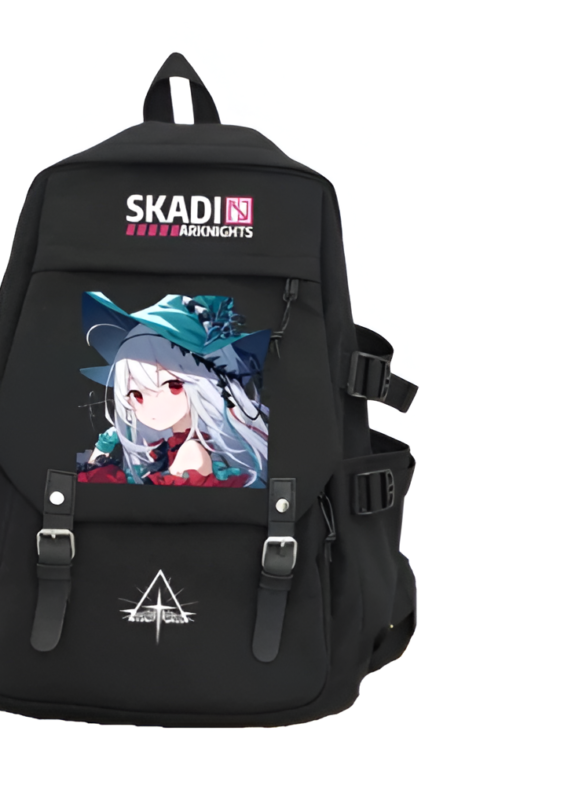 Anime Arknights Skadi Printed Backpack