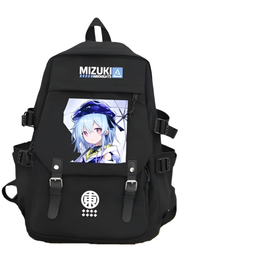 Anime Arknights Mizuki Printed Backpack