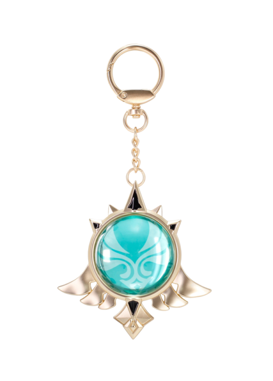 Anime Genshin Impact Anemo Keychain