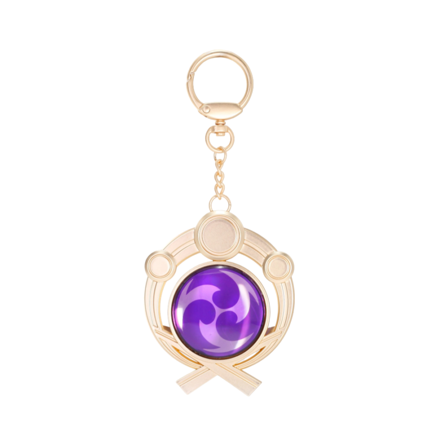 Anime Genshin Impact Electro Keychain
