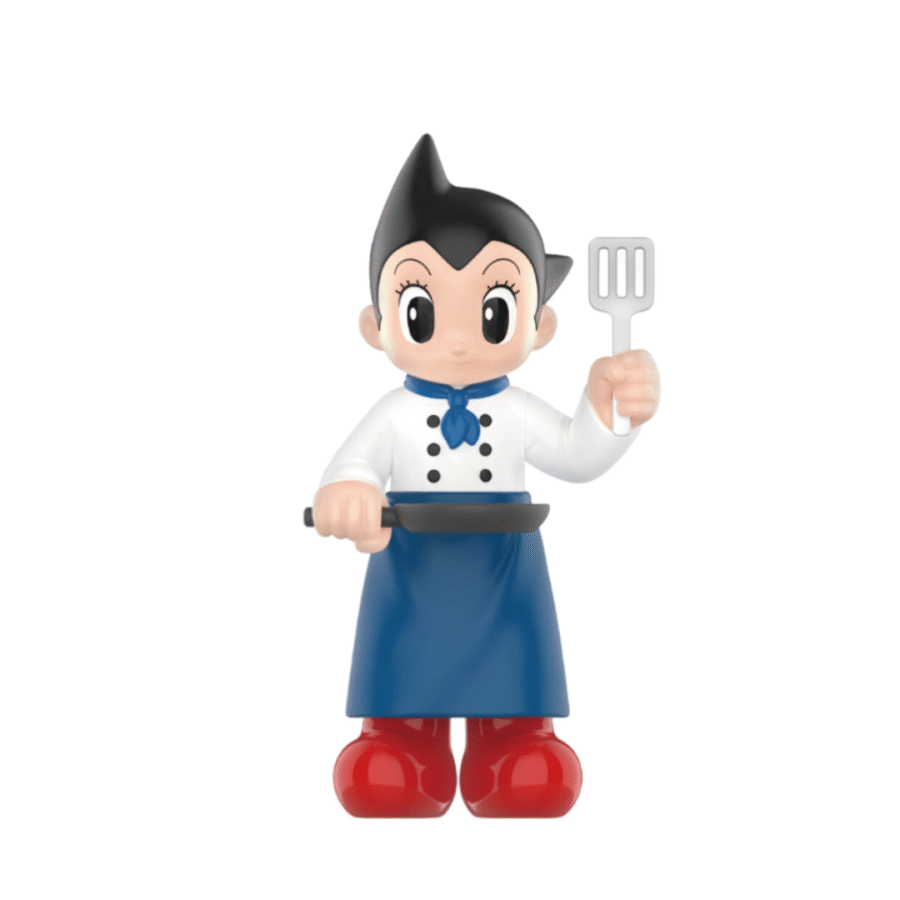Anime Astro Boy Diverse Life Series Chef Action Figure Toy Anime Astro Boy Diverse Life Series Chef Action Figure Toy