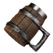 One Piece Anime Luffy Wooden Barrel Cup