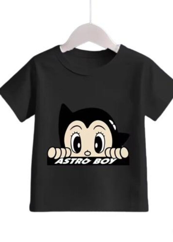 Astro Boy Anime Printed Short Sleeve Trendy T-Shirt