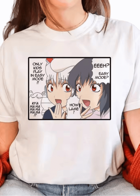 Anime Touhou Project Character Print T-Shirt
