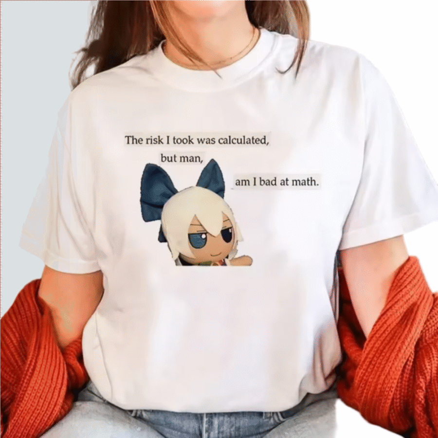 Anime Touhou Project Cirno Summer T-Shirt Anime Touhou Project Cirno Summer T-Shirt