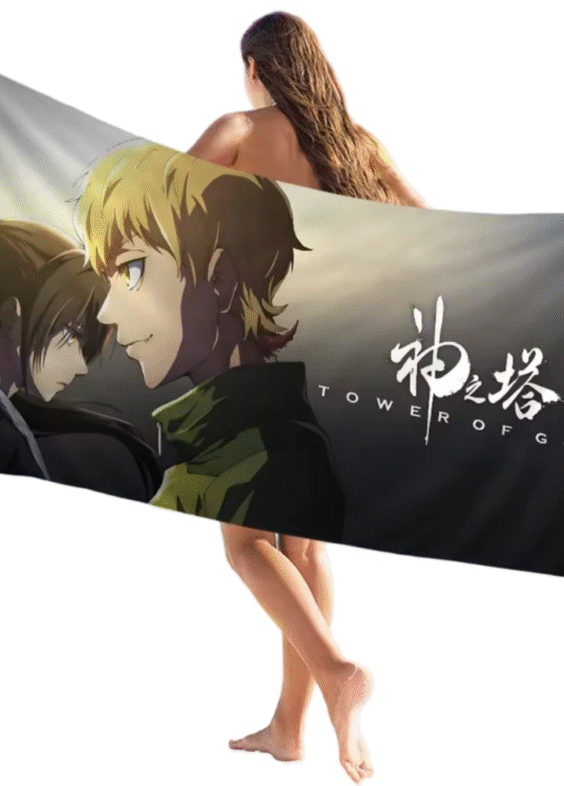 Anime Tower Of God Characters Beach Towel