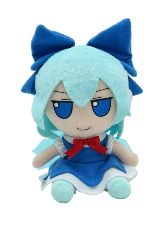 20cm Touhou Project Cirno Soft Stuffed Plush Toy