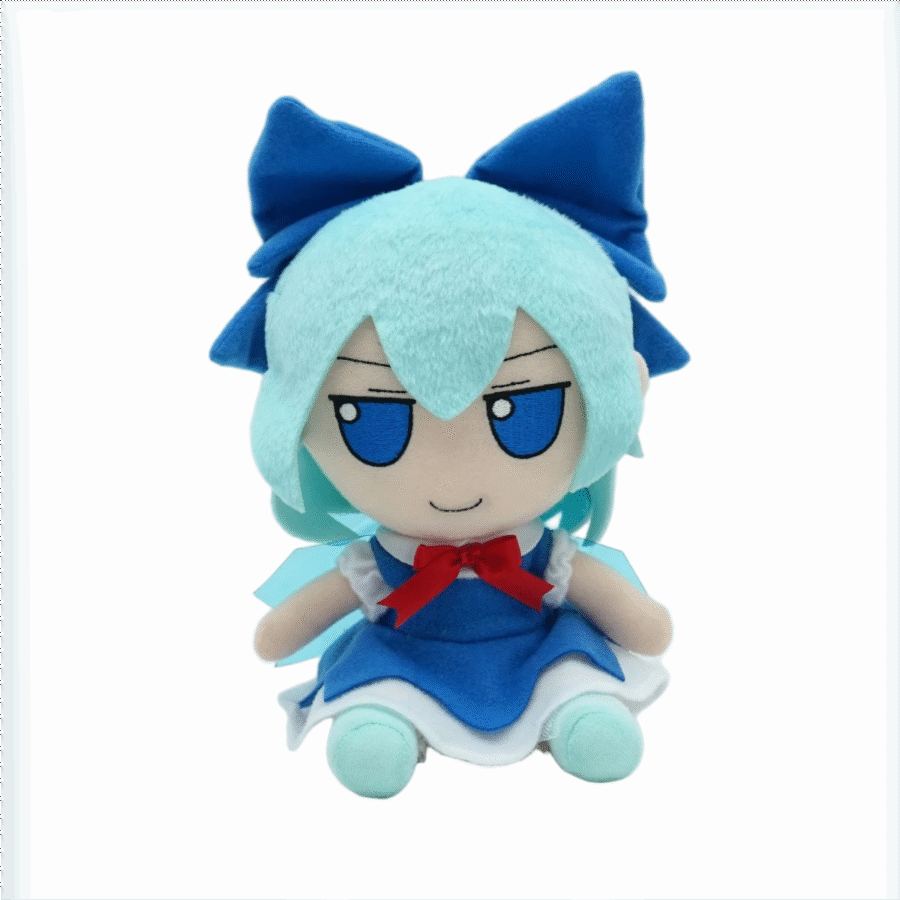 20cm Touhou Project Cirno Soft Stuffed Plush Toy 20cm Touhou Project Cirno Soft Stuffed Plush Toy