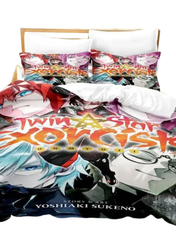 Twin Star Exorcists Character 3D Printed Anime Bedding Set