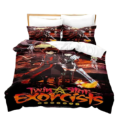 Twin Star Exorcists Anime Character 3D Printed Bedding Set