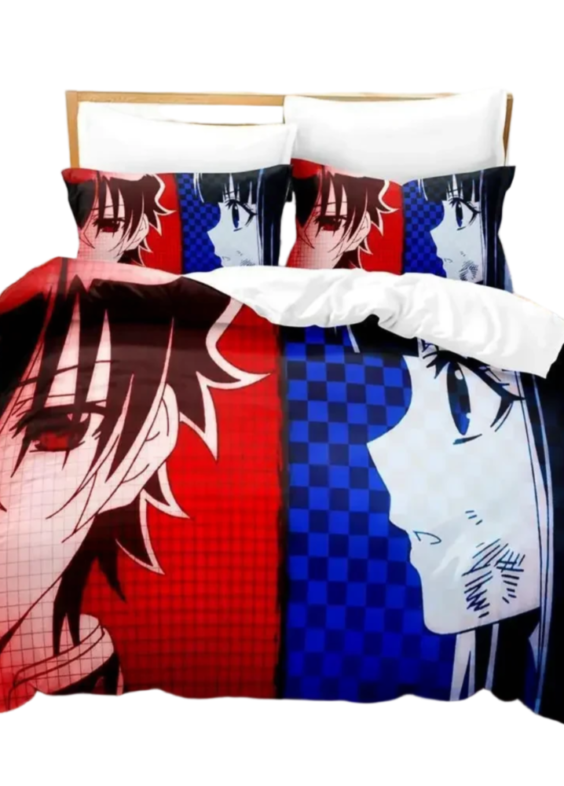 Anime Twin Star Exorcists Rokuro Enmado And Benio Adashino 3D Printed Bedding Set