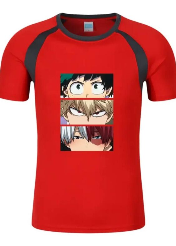 My Hero Academia Anime Character Short Sleeve T-Shirt