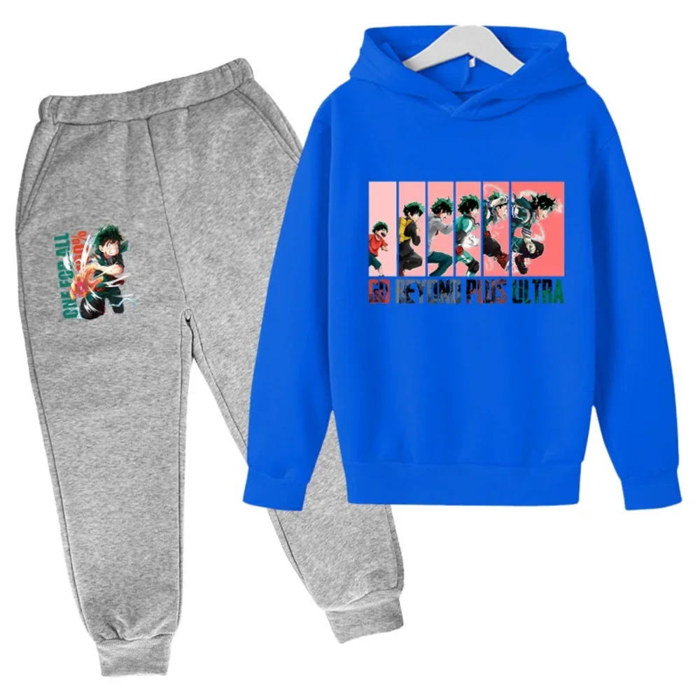 My Hero Academia Anime Izuku Go Beyond Plus Ultra Printed  Hoodie With Pant