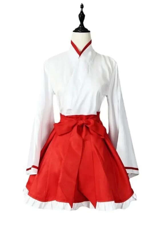 Anime My Hero Academia Maid Lolita Red Cosplay Costume