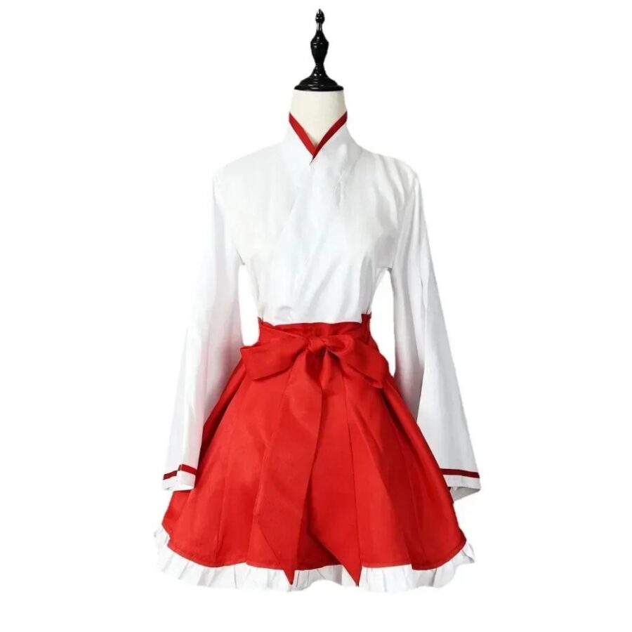 Anime My Hero Academia Maid Lolita Red Cosplay Costume